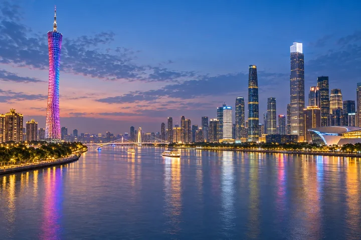 Guangzhou city view