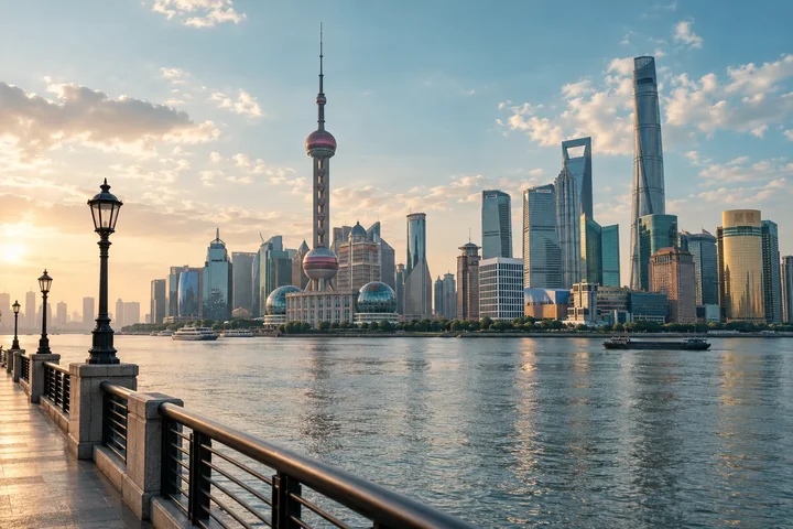 Shanghai city view