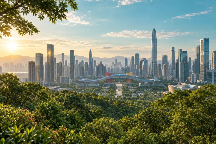 Shenzhen city view